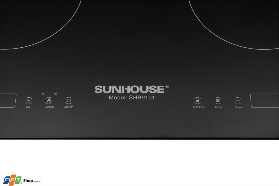 Bếp điện từ đôi Sunhouse SHB9101